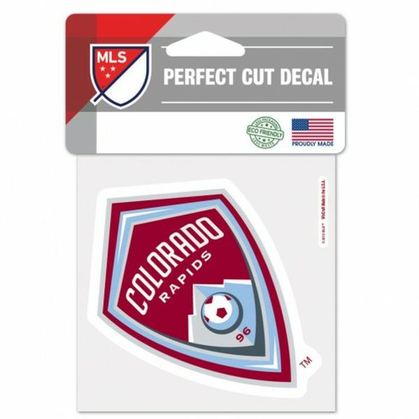 Colorado Rapids Decal 4x4 Perfect Cut For Cheap