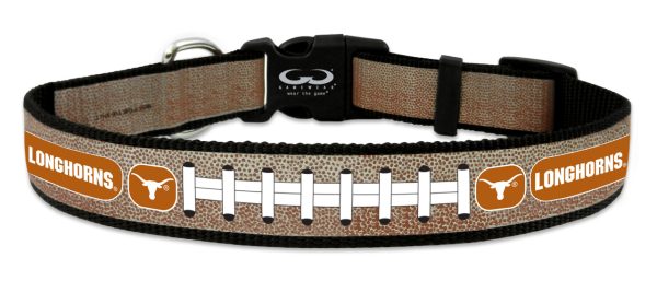 Texas Longhorns Reflective Football Collar Online now - Image 2