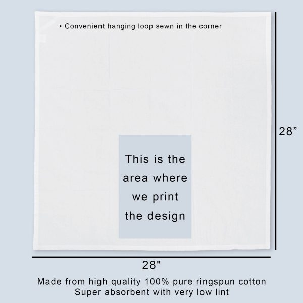 Alpha Sigma Tau Sorority Kitchen Towel with Boho Design Online - Image 3