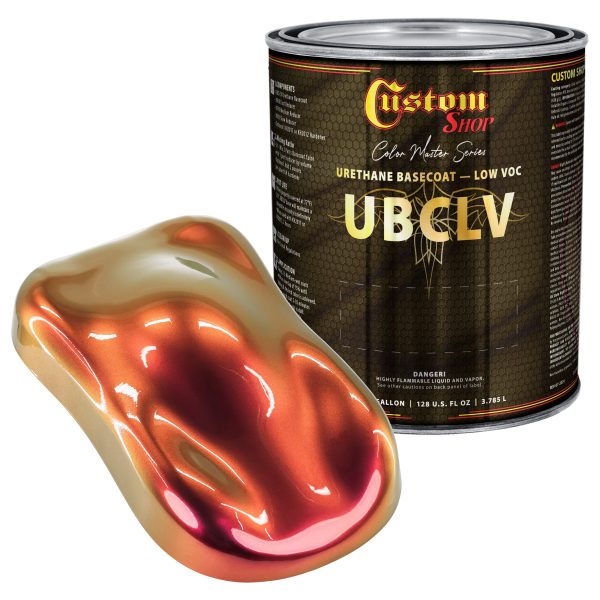 Custom Shop CCS Custom Color Shift Automotive Paint - Red to Gold Shifting Effect - Gallon on Sale