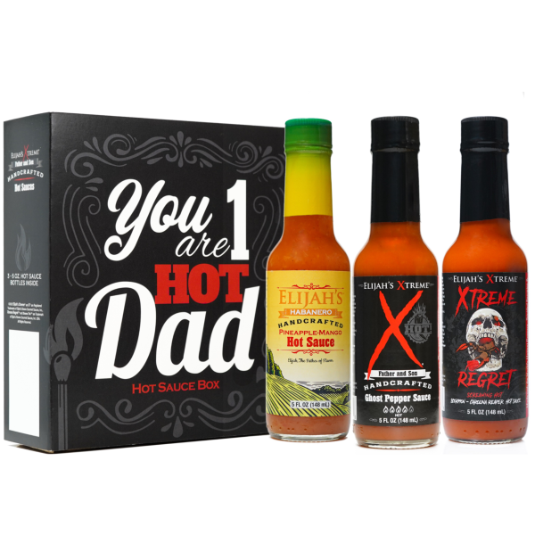 #1 HOT DAD HOT SAUCE GIFT SET (3 Bottles) Discount