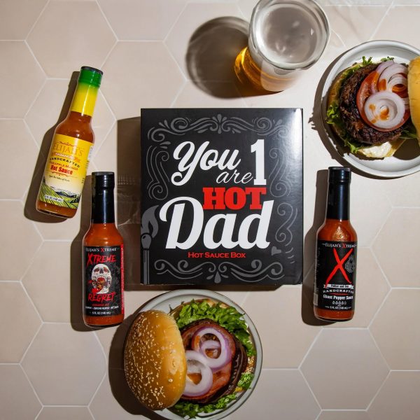 #1 HOT DAD HOT SAUCE GIFT SET (3 Bottles) Discount - Image 2
